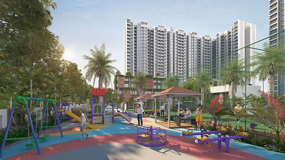 Playarea with Building-HD